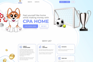 Лендинг для партнерской программы