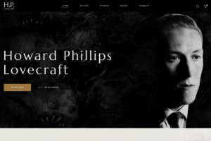 Сайт по продаже книг Г.Ф. Лавкрафта