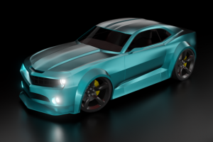 Chevrolet camaro / Blue devil