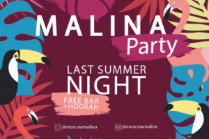 Афиша для Malina!party