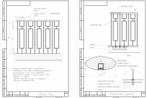 Ограждение лестниц
