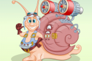 Персонаж "Реактивная улитка" для парка развлечений