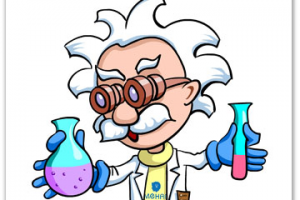 Прохвессор Абакус для детского образовательного сайта.