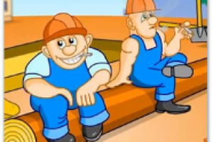 Анимационный рекламный ролик "Отделочник"