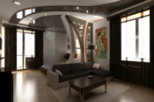 Гостиная/Спальня (однокомнатная квартира)