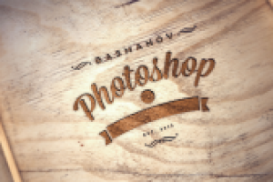 Logo выжигание на дереве