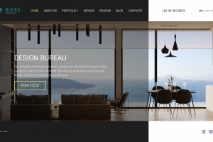 Дизайн сайта BURKO Design bureau