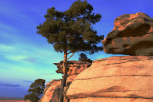 пейзаж, цветокоррекция