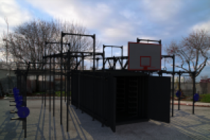 Контейнерный спортзал