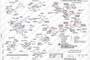 РД на отопление,вентиляц.кондиц.(чиллер) Особняки 1500 м2 .