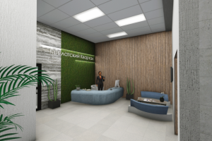 Дизайн ресепшена жилого дома