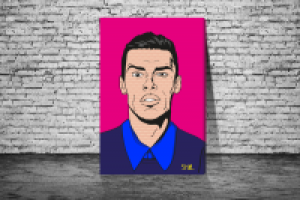 Портрет-комикс в стиле Роя Лихтенштейна