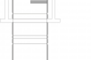 Макет рекламного стенда (картон)