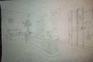 эскиз холл ателье
