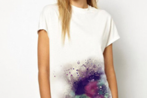 Принт на футболку. Создан в программе Illustrator