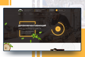 Деревообрабатывающий завод полного цикла (Главная страница)