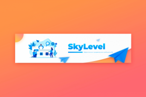 «SkyLevel» — Баннер для сообщества ВК