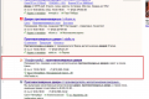 ТОП-1 Яндекс запрос: "Противопожарные двери"