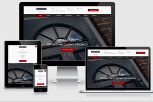 Сайт компании по продаже дверей