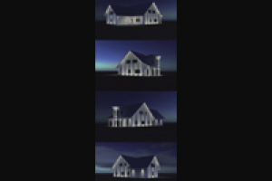 Пригородный дом. Эркер в башне. СПб