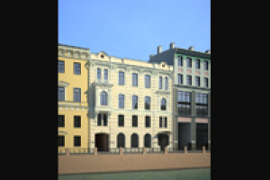 Визуализация 4 вариантов мансард