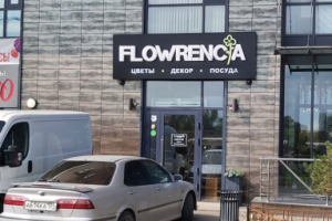 Проектирование и концепт вывески первого магазина Flowrencia Ави