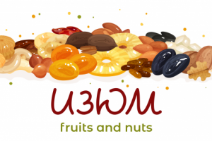 Логотип интернет-магазина сухофруктов и орехов