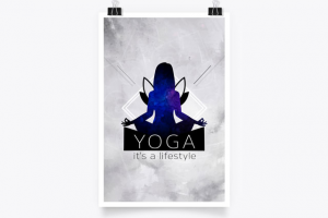 Yoga постер