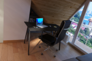 Интерьер мансарды 8