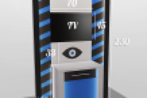 Визуализация стенда атракциона