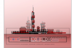 панорама архитектурного комплекса