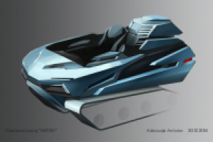 Снегоболотоход "АКУЛА"