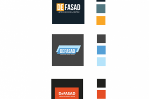 Шрифтовой логотип De Fasad