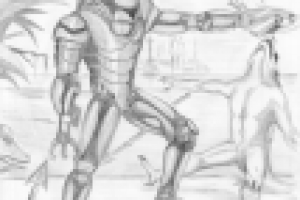 "Концепт арт" к Metal Mutant