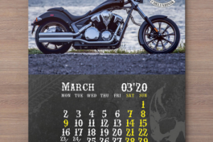 Календарь А3 настенный перекидной