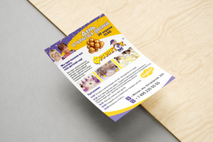 Листовка А5. Детский сад 4+0