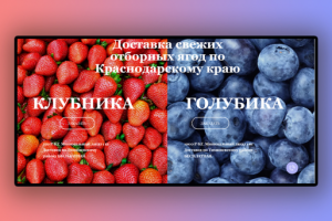 Заказ ягоды