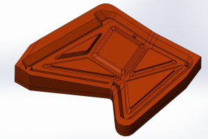Моделирование оснасток для изготовления деталей из углепластика