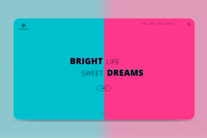 Landing page для компании организации праздников "Fun Holiday"