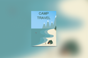 Рекламный баннер для Camp Travel