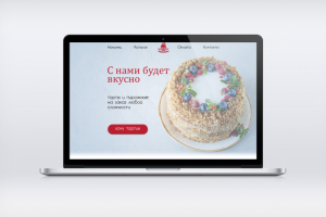 Landing для пекарни в Москве
