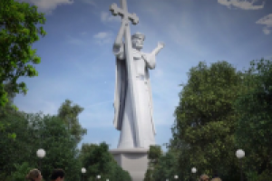 2,5D графика. Памятник Владимиру. Гос проект.