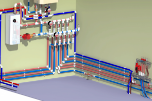 Проект котельной с водопроводом
