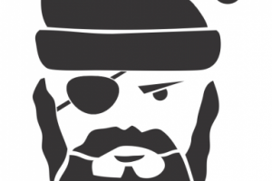 Плохой Санта (трафарет)