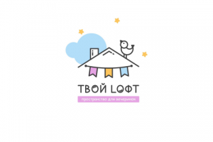 Логотип для детских праздников и аренды детских лофтов