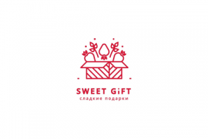 Логотип для интернет-магазина фруктово-цветочных букетов