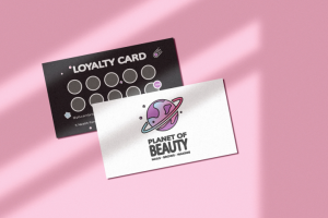 Визитки–карта лояльности