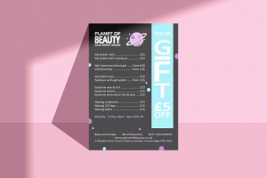 Листовка в фирменном стиле