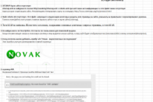Аудит сайта Новак