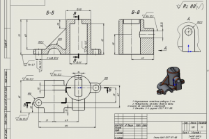 Чертеж крышки